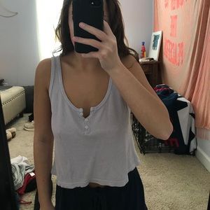 Brandy Melville Henley tank
